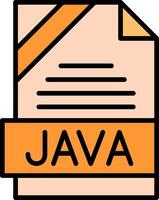 JAVA Icon Design vector