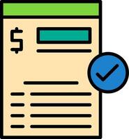 Bill payment Icon Design Symbol vector
