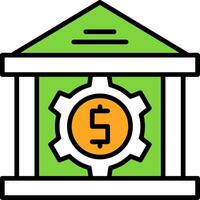 Monetary policy Icon Design Symbol vector