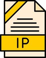 IP Icon Design vector