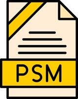 PSM Icon Design vector
