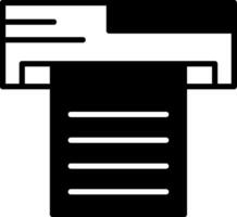 Print Icon Design vector