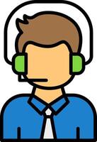 Helpdesk Icon Design vector