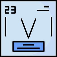 Vanadium Icon Design vector