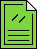 Document Icon Design vector