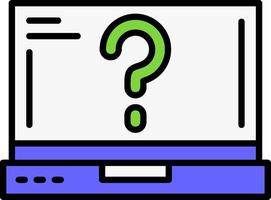 Question mark Icon Design vector