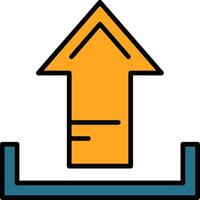 Upload Icon Design vector