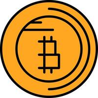 Bitcoin Icon Design vector