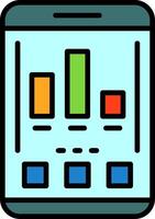 Chart Icon Design Symbol vector