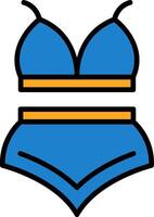 Bikini Icon Design Symbol vector