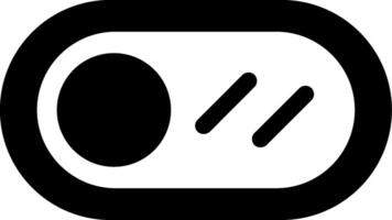 Toggle Button Icon Design vector