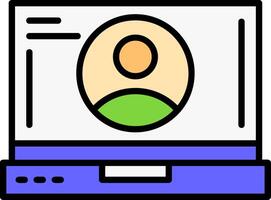 Profile Icon Design vector