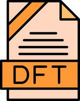 DFT Icon Design vector