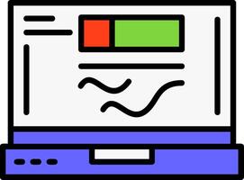 Analytics Icon Design vector