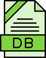 DB Icon Design vector