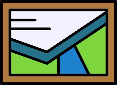 Map Icon Design vector