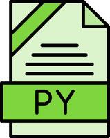PY Icon Design vector
