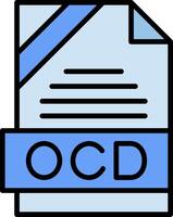 OCD Icon Design vector