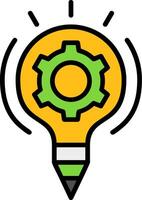 Creativity Icon Design vector