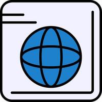 Globe Icon Design vector