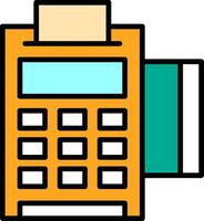 Point of sale POS Icon Design Symbol vector