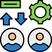 Teamwork Icon Design vector