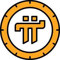 Cryptocurrency Icon Design Symbol vector