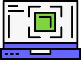 Full screen Icon Design vector