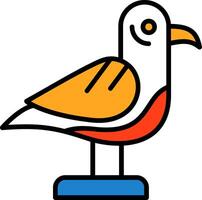 Seagull Icon Design Symbol vector
