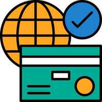 Payment gateway Icon Design Symbol vector
