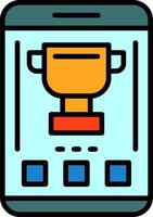 Trophy Icon Design Symbol vector