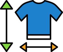 Size Guide Icon Design vector