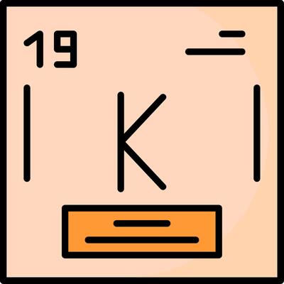 Potassium Icon Design