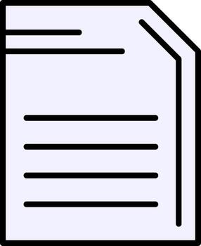 Document Icon Design vector
