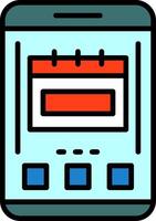 Calendar Icon Design Symbol vector