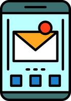 Mail Icon Design Symbol vector