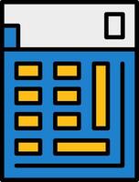 Calculator Icon Design vector