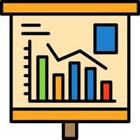Declining Graph Icon Design Symbol vector