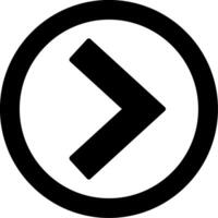 Chevron Forward Icon Design vector