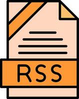 RSS Icon Design vector