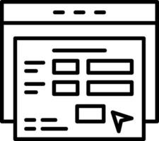 New Line Icon design vector