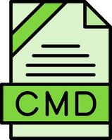 CMD Icon Design vector