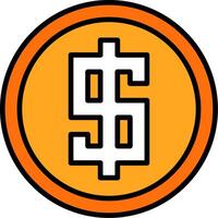 Dollar Sign Icon Design vector