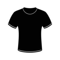 black tshirt template design vector