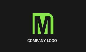 Digital m Logo for your Business vector