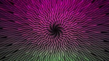 Abstract Gradient Flower Kaledoscipic Looping Background video