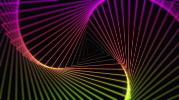Abstract Triangle Kaledoscipic Looping Background video