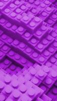 Geometric cyber field with 3d waves. Design. 3D waves of square columns move in virtual space. Virtual 3D background with moving waves columns video