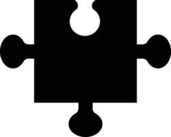 Puzzle piece icon in flat sign for apps or website Plugins symbol Different style puzzle pieces use for playing isolated on Jigsaw puzzle with pieces. vector