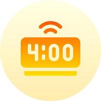 digital clock illustration design vector